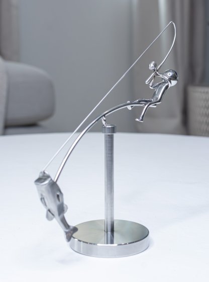 2026 Summer Hot Sale 49% OFF🎣The Fisherman Balancing Sculpture