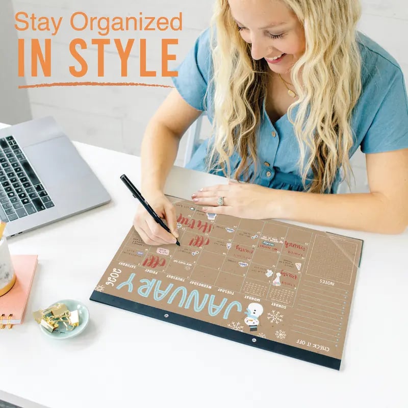 🔥Last Day 50% OFF - 🗓️🎨2026-2027 Desk Calendar