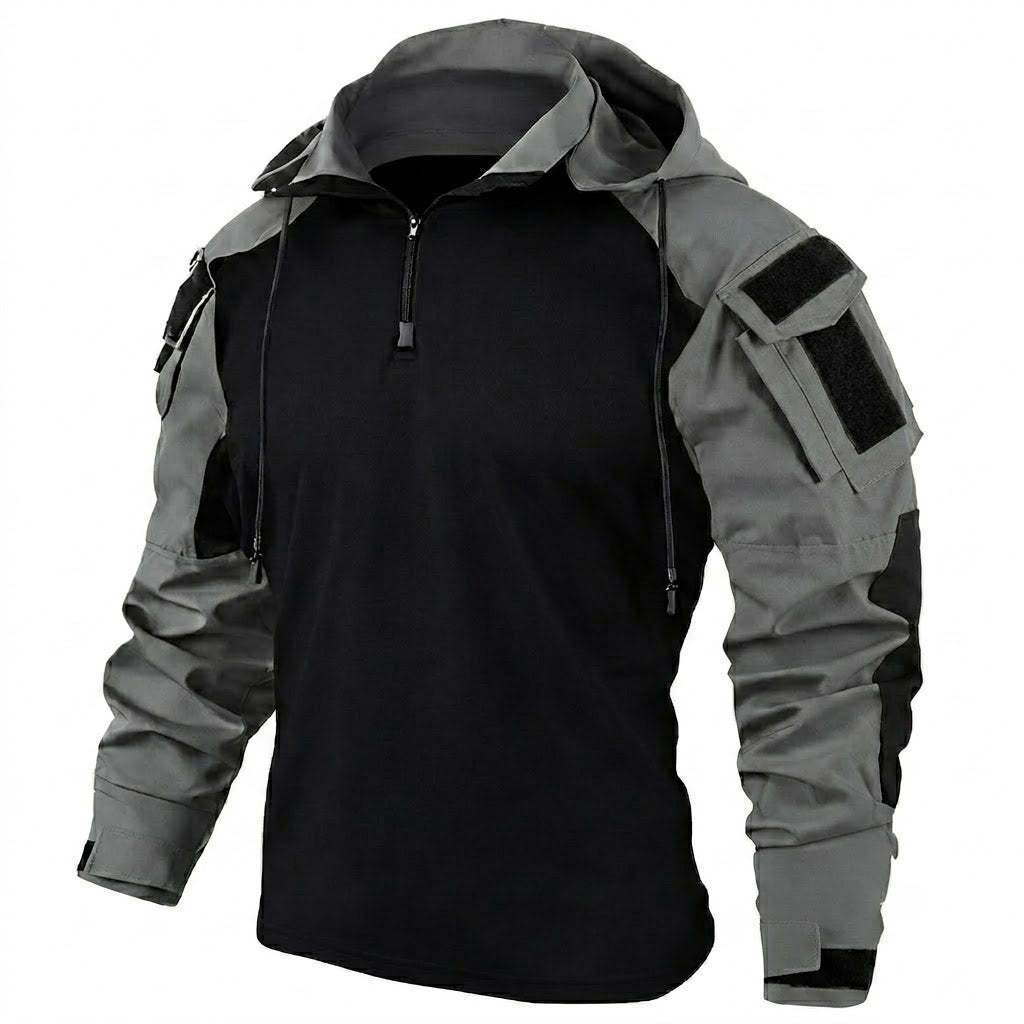 Men's Tactical Quick Dry Hoodie Combat Shirt