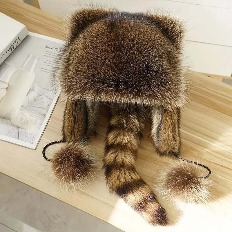 2025 Raccoon Tail Mood Hat🦝