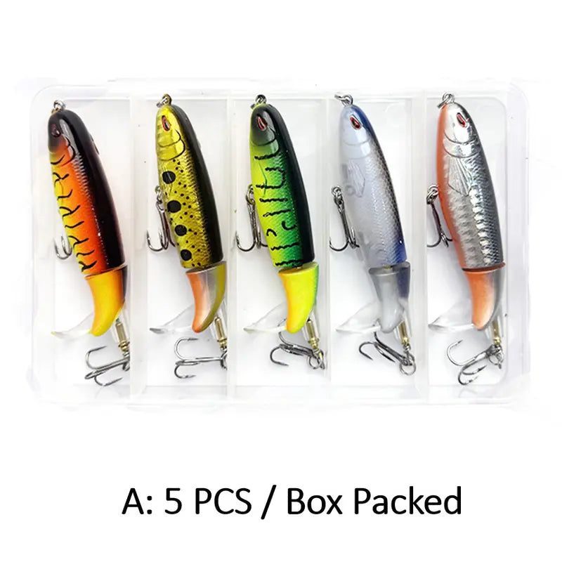 Multi-Jointed 360° Rotating Tail Lure
