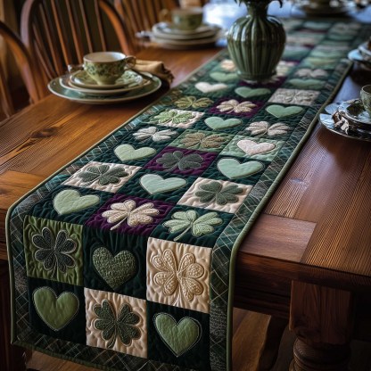 Irish Blessings Quilted Table Runner GFTOMA8747