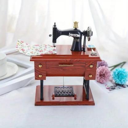 LAST DAY SALE 49% OFF💥Vintage Sewing Machine Design Music Box🎶