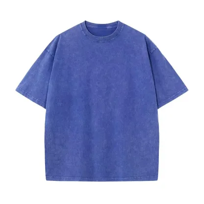 4 Pack Oversized Tshirts for Men Gym Vintage Heavyweight T Shirts Cotton Workout Acid Wash Baggy Tees