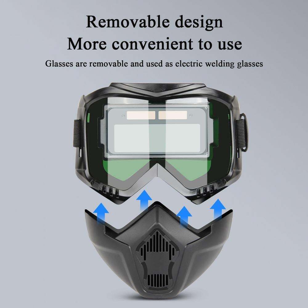 🛠️ Auto-Darkening Welding Helmet