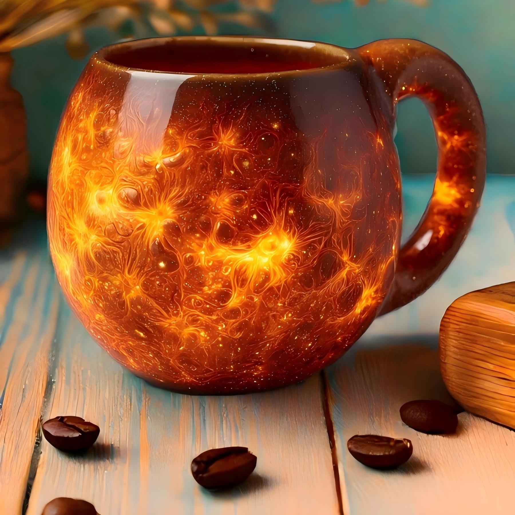 🌋 Lava Glow Mug™ — Feel the Power of Fire & Earth in Every Sip