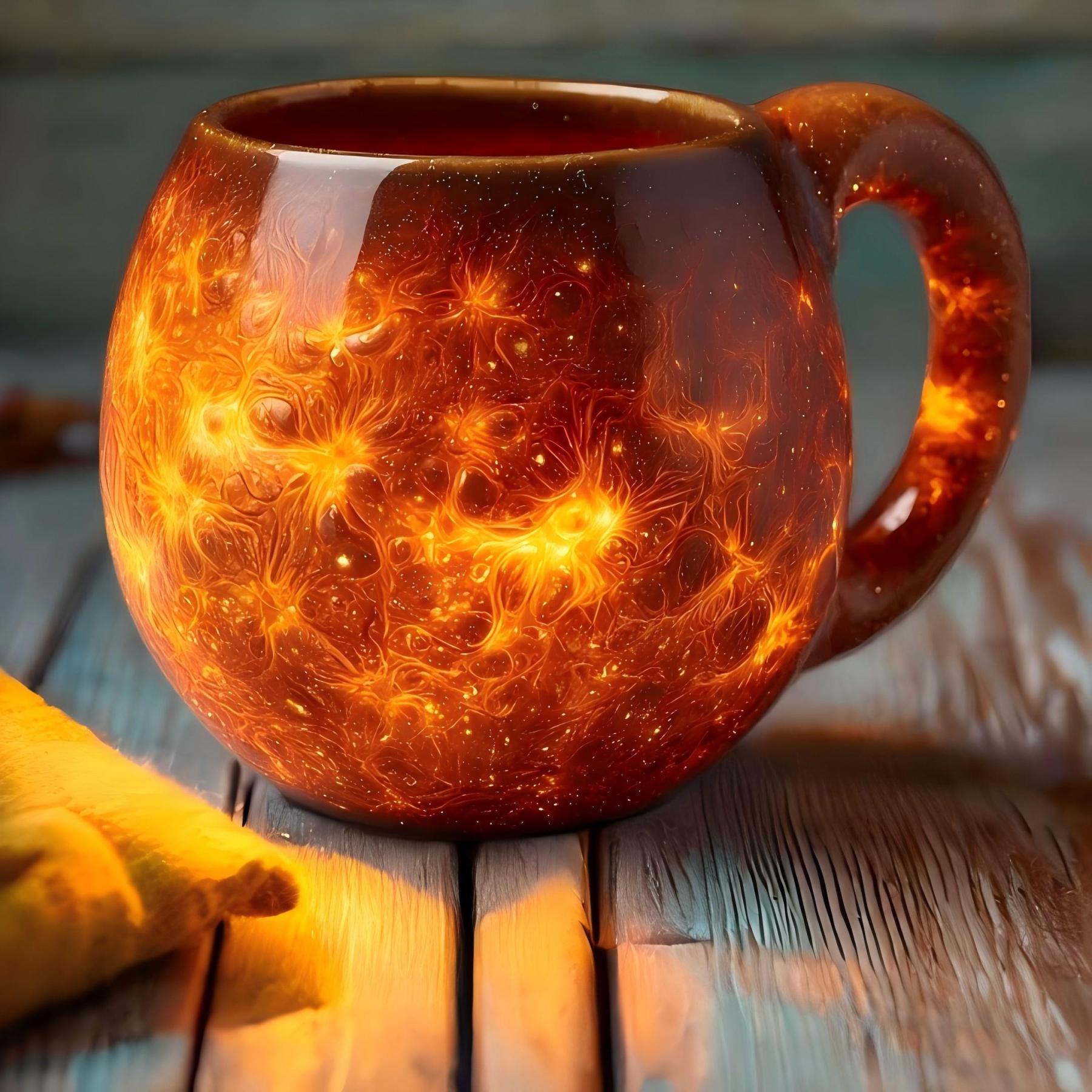 🌋 Lava Glow Mug™ — Feel the Power of Fire & Earth in Every Sip