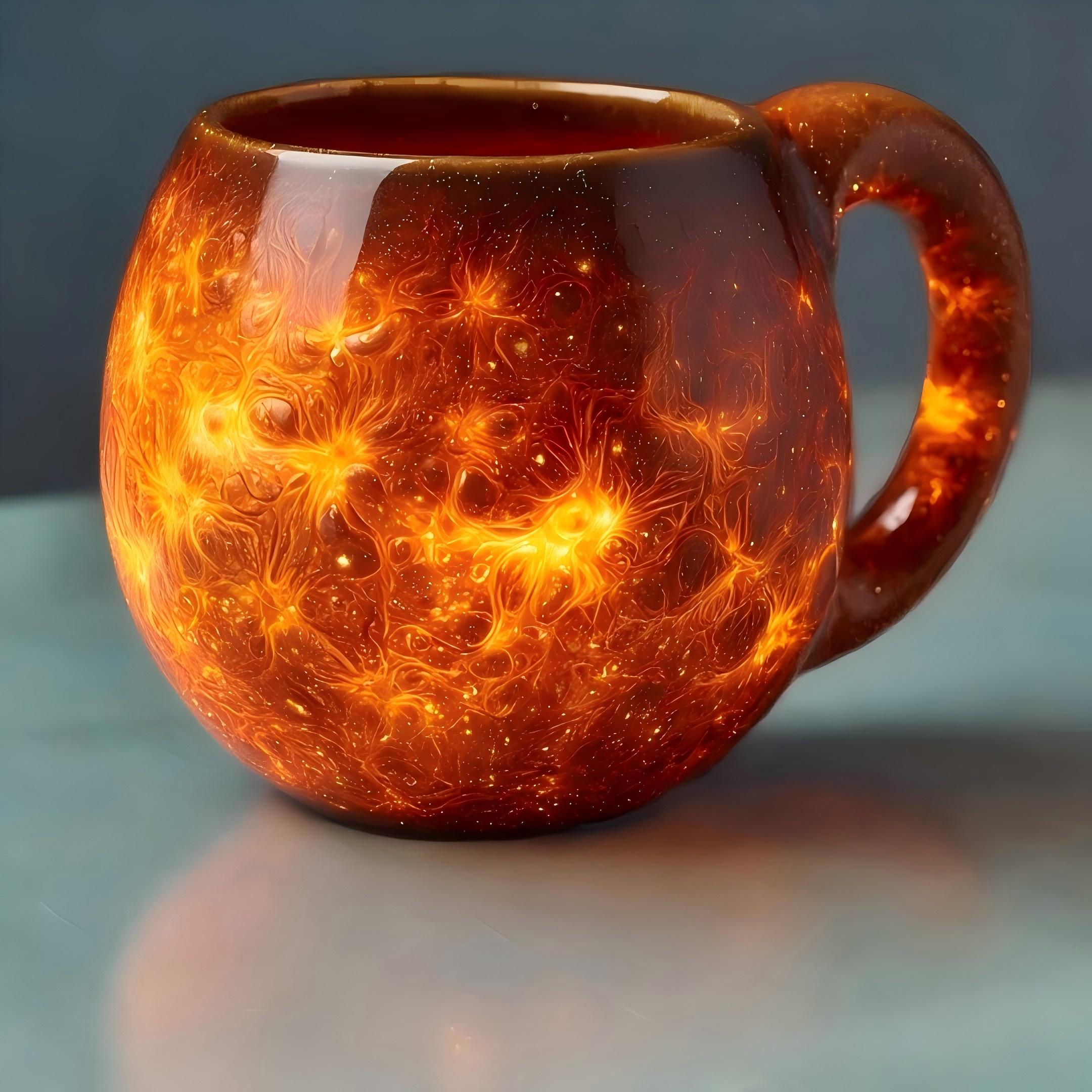 🌋 Lava Glow Mug™ — Feel the Power of Fire & Earth in Every Sip