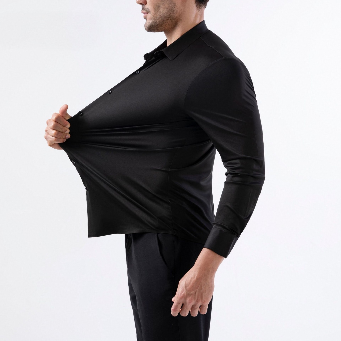 Men’s Premium 4-Way Stretch Non-Iron Dress Shirt