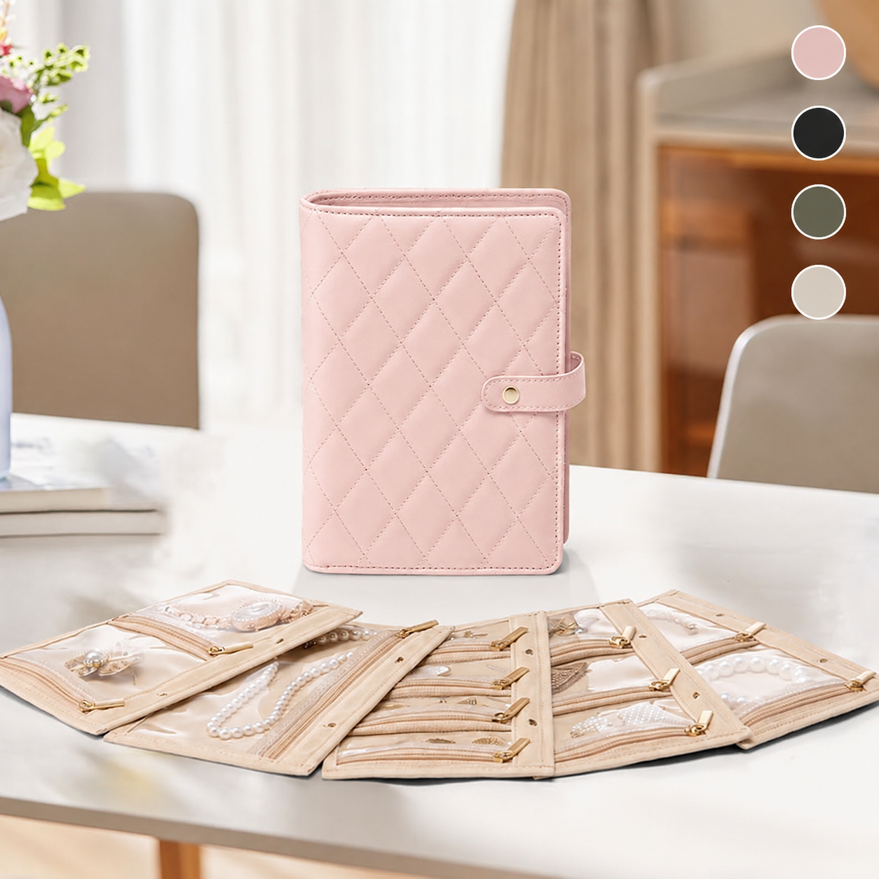 Jewelry Organizer Book Travel Jewelry Organizer Case