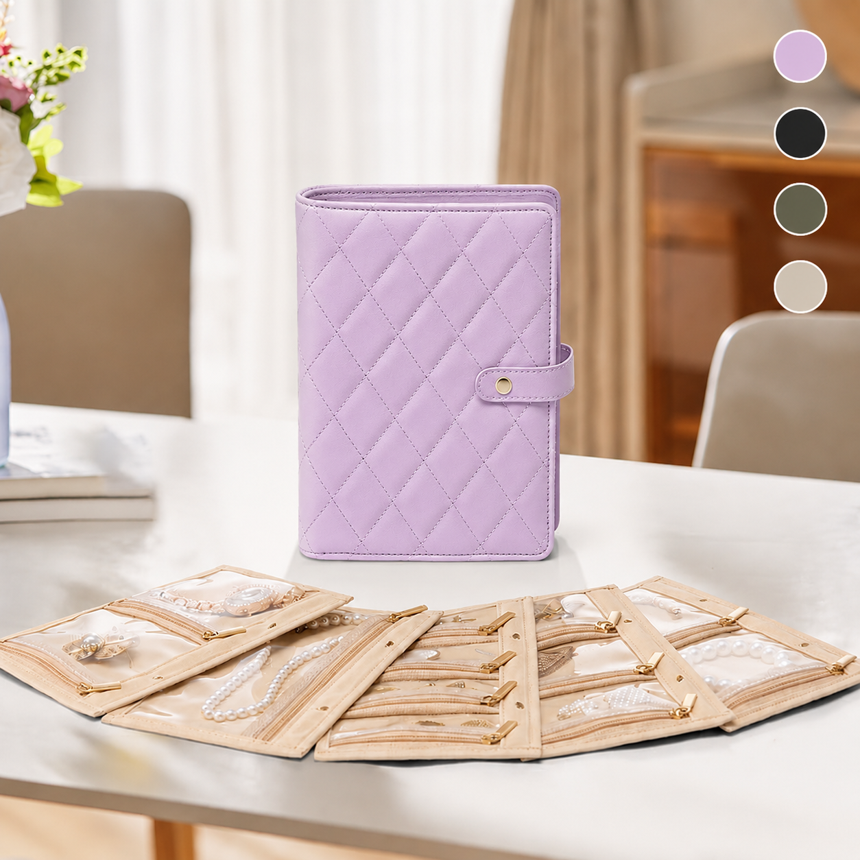 Jewelry Organizer Book Travel Jewelry Organizer Case