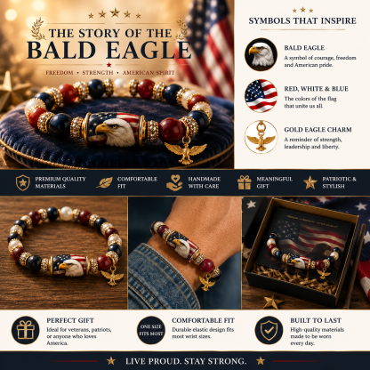 🔥LAST DAY 50% OFF - 🇺🇸 Celebrate Freedom & Honor 💎 | American July 4th Independence Day Limited Edition Collection ✨