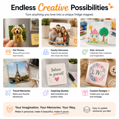🔥49% OFF TODAY📸 DIY Photo Fridge Magnet Maker Kit
