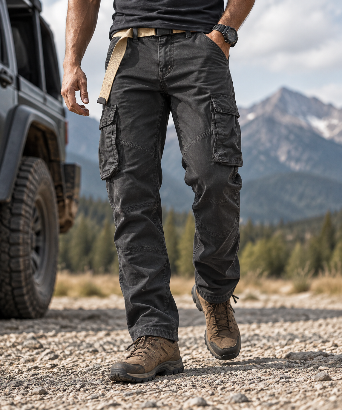 Men's Multi-Pocket Tactical Cargo Pants