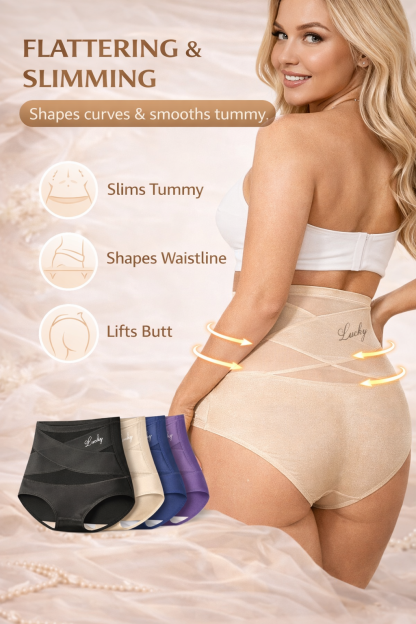 High-Waist Tummy Control Seamless Shaping Panties(3/5/8 Pack)