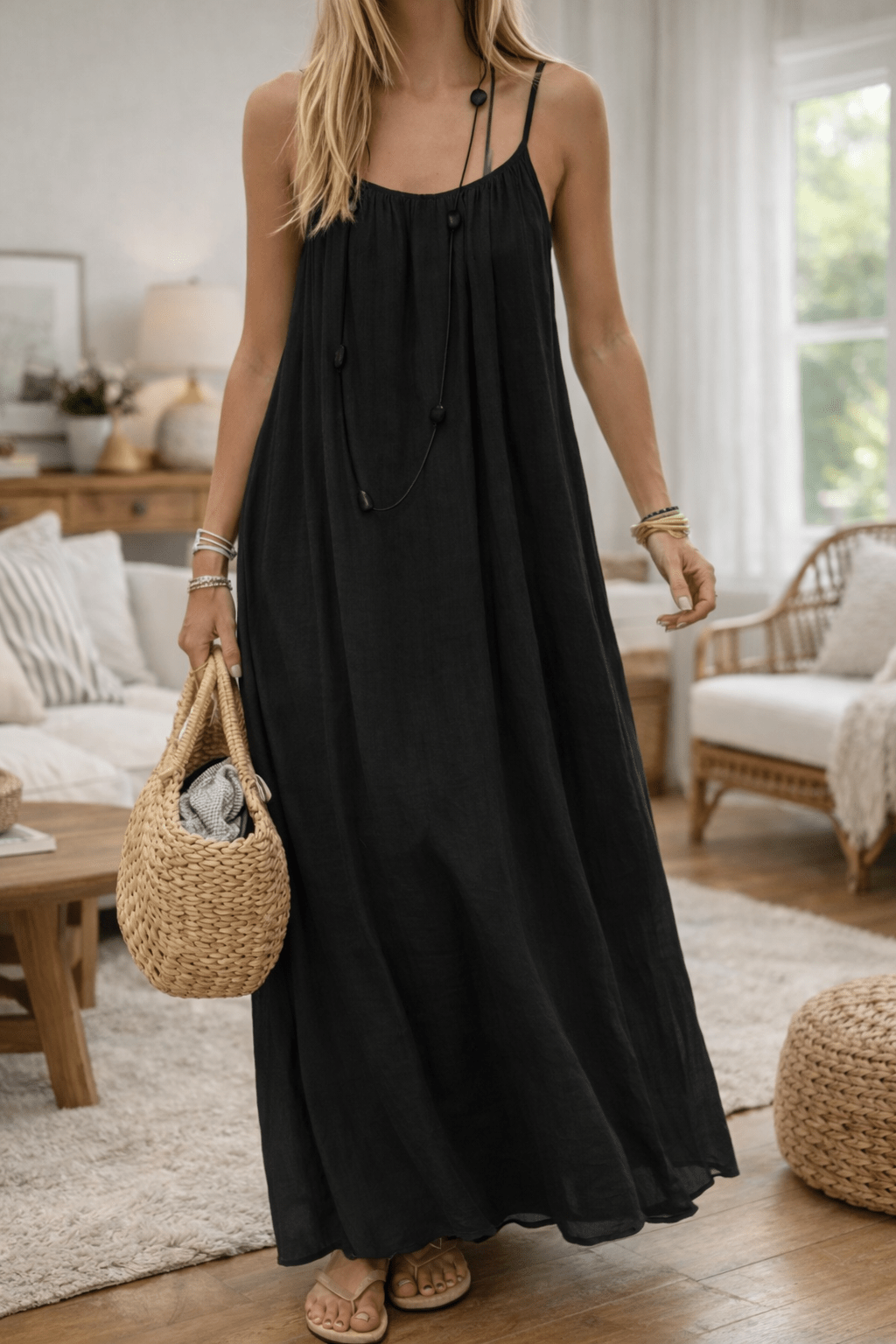 Backless Maxi Dress