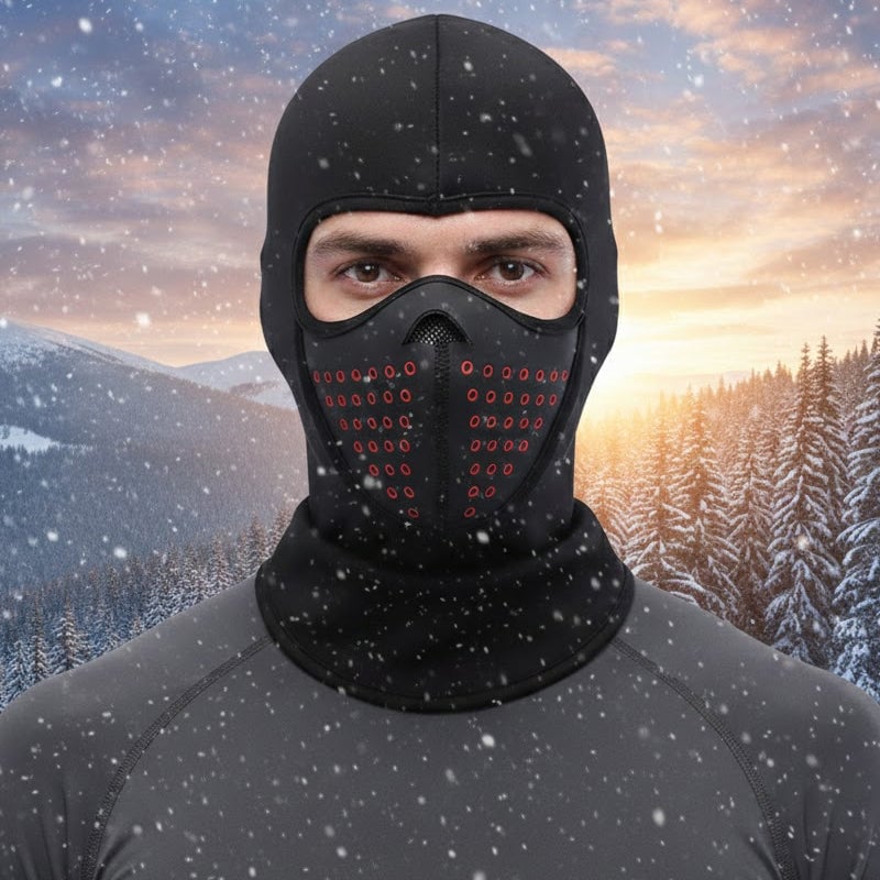 Winter Windproof Thermal Fleece Face Mask for Cycling & Outdoor Sports