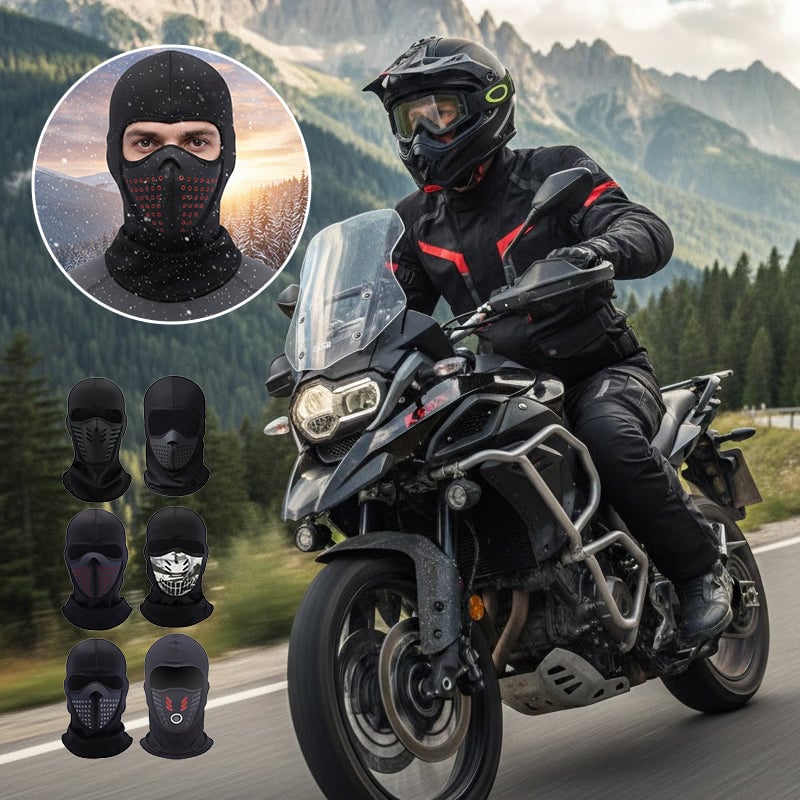Winter Windproof Thermal Fleece Face Mask for Cycling & Outdoor Sports