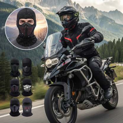 Winter Windproof Thermal Fleece Face Mask for Cycling & Outdoor Sports