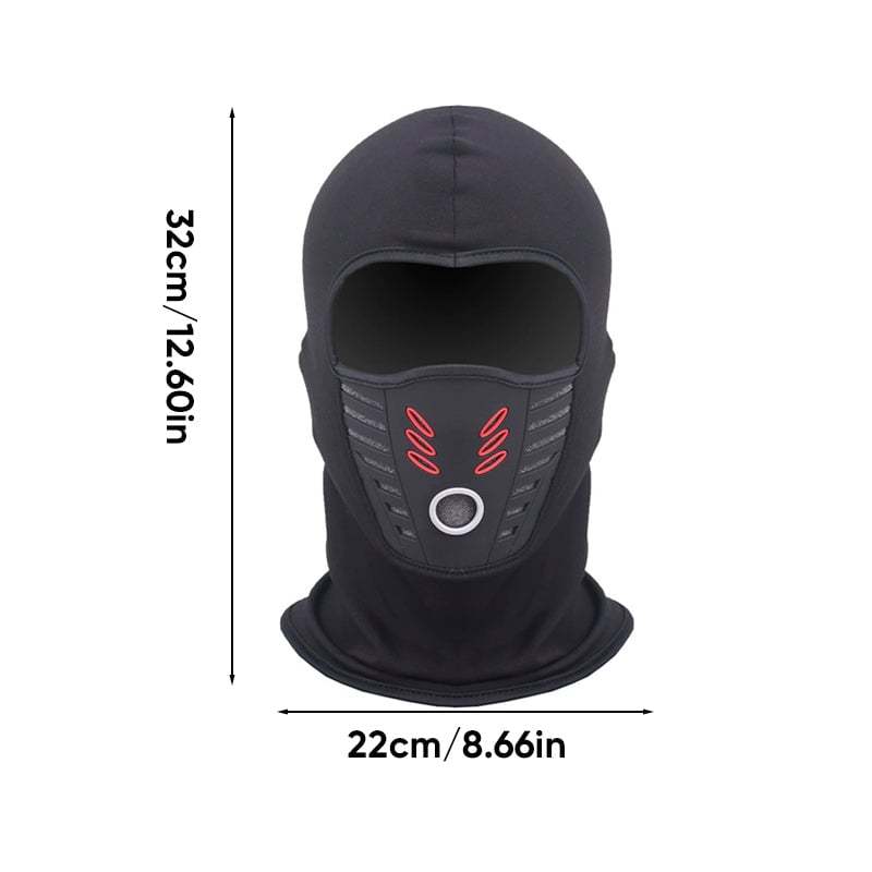 Winter Windproof Thermal Fleece Face Mask for Cycling & Outdoor Sports