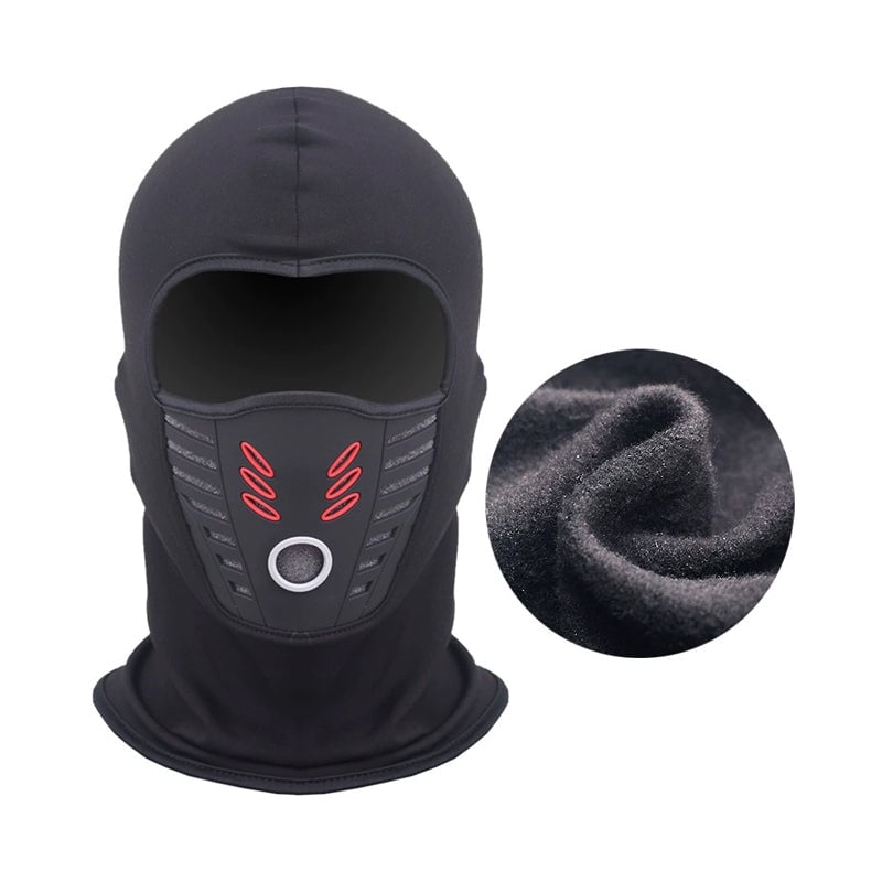 Winter Windproof Thermal Fleece Face Mask for Cycling & Outdoor Sports