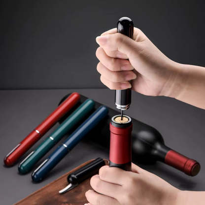 2 in 1 Air Pump Wine Bottle Opener + Wine Bottle Stopper