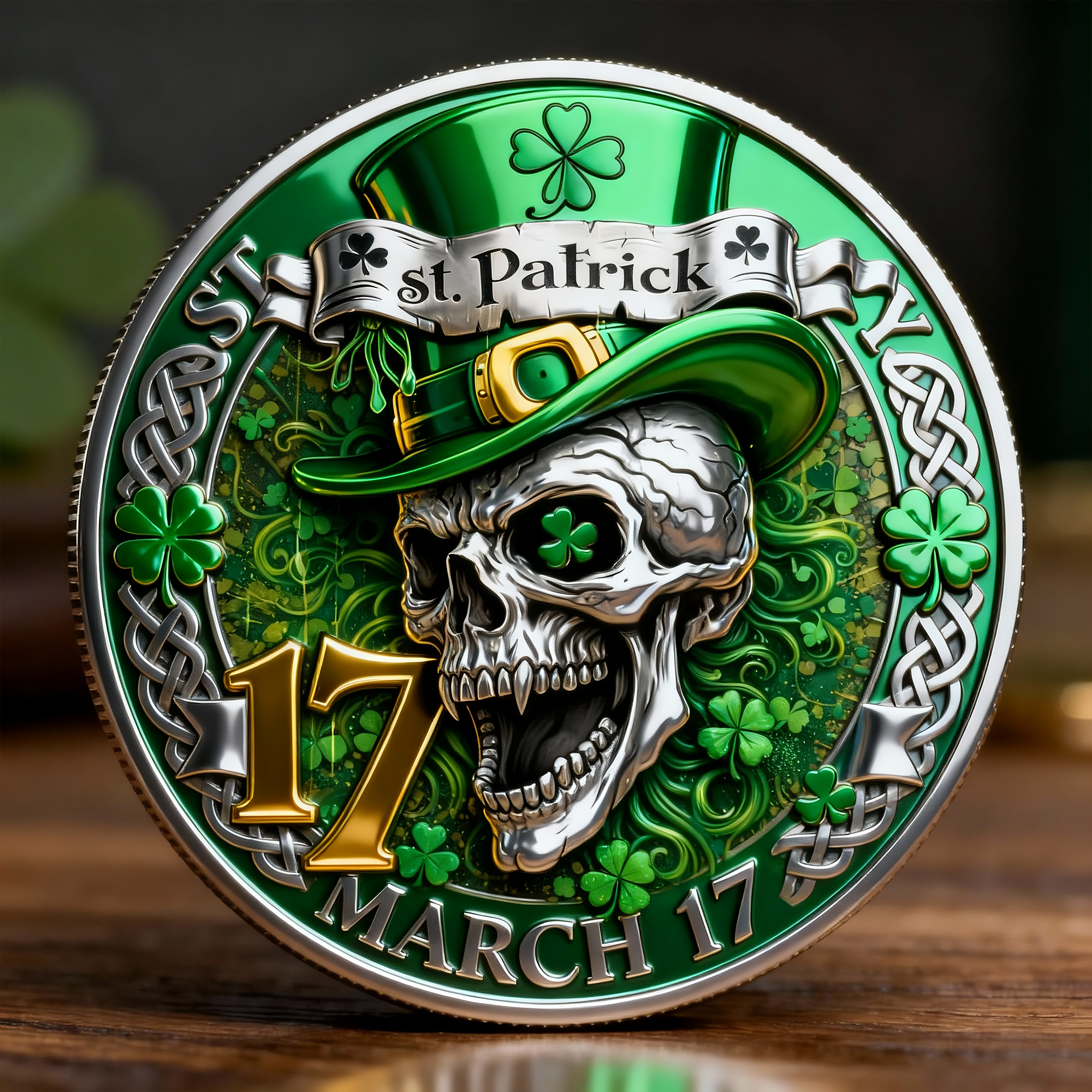 🏆Flash Sale 49% OFF -LUCKY’S — St. Patrick’s Day Irish Pride Commemorative Coin