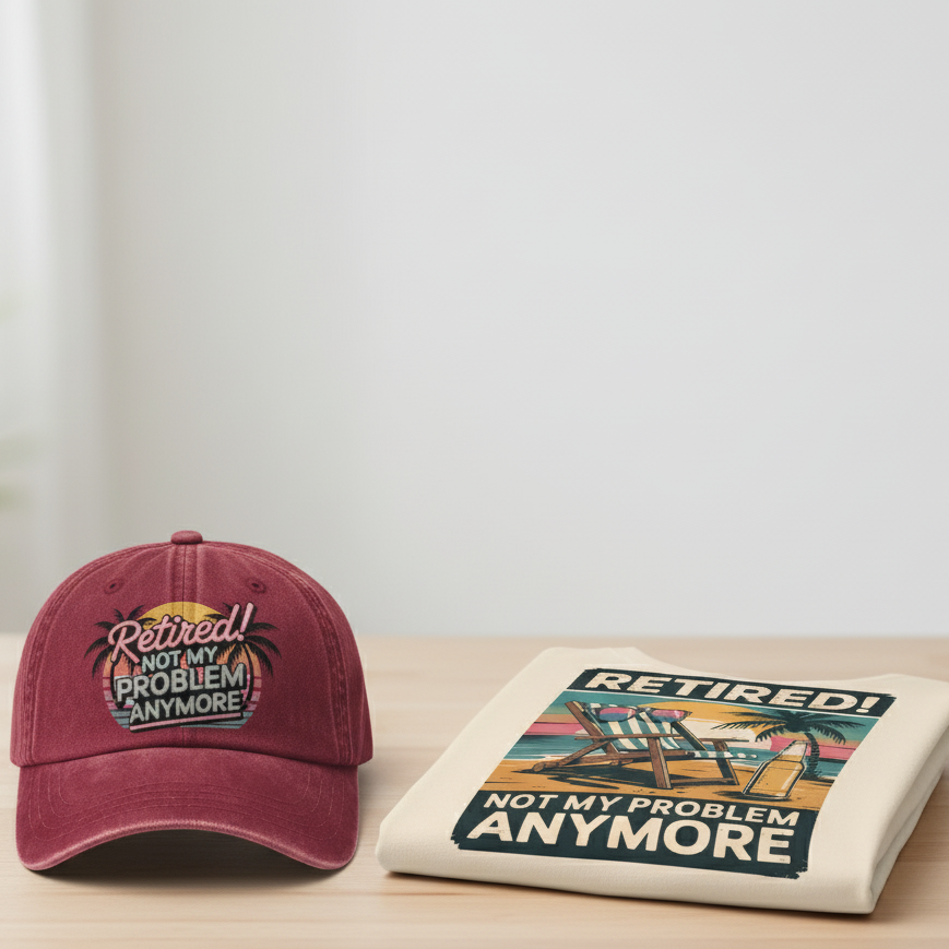 The "Out of Office" Neon Vibe Chill Cap