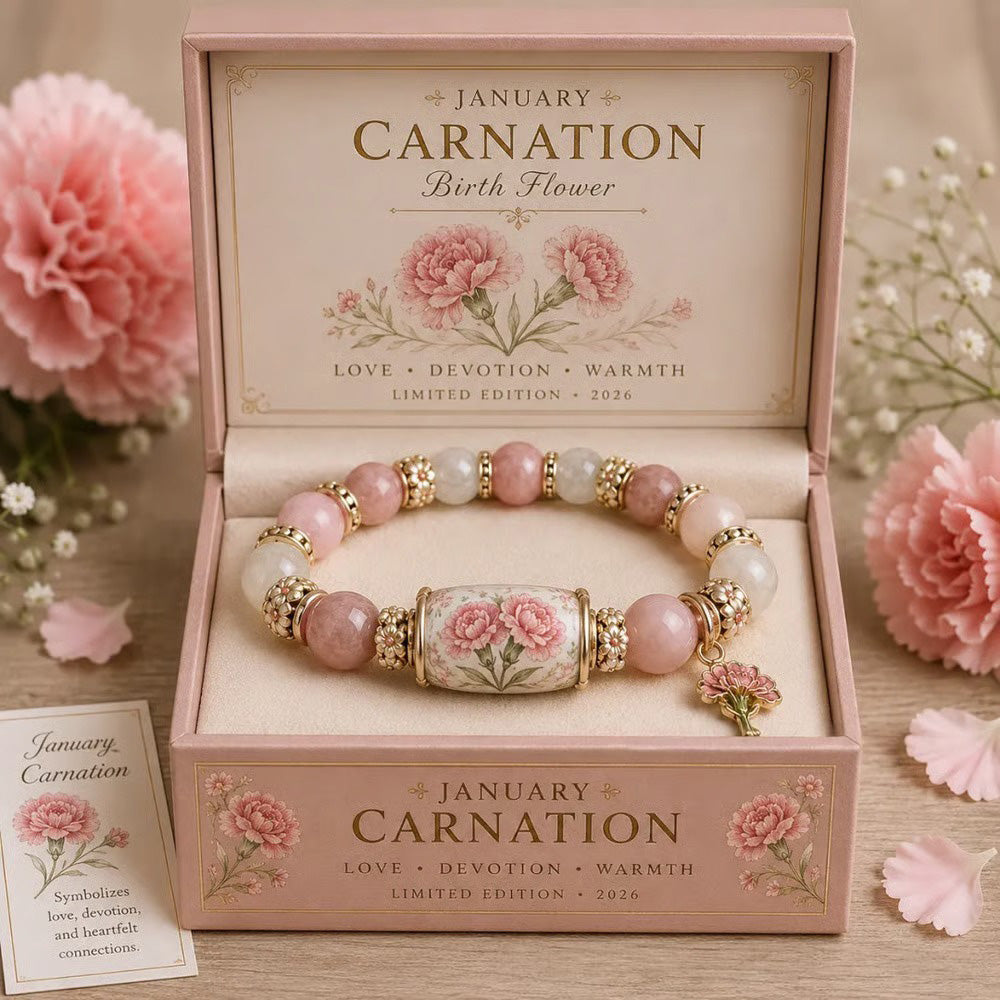 🌸 Birth Flower Blessing Bracelet | 2026 Limited Edition Bracelet