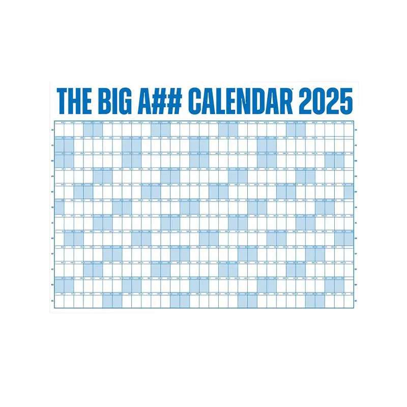 🔥Last Day 50% OFF 📅The Big A## Calendar 2026 - Flexible Dry-Erase Material ✍️Design Your Amazing Year!🏃