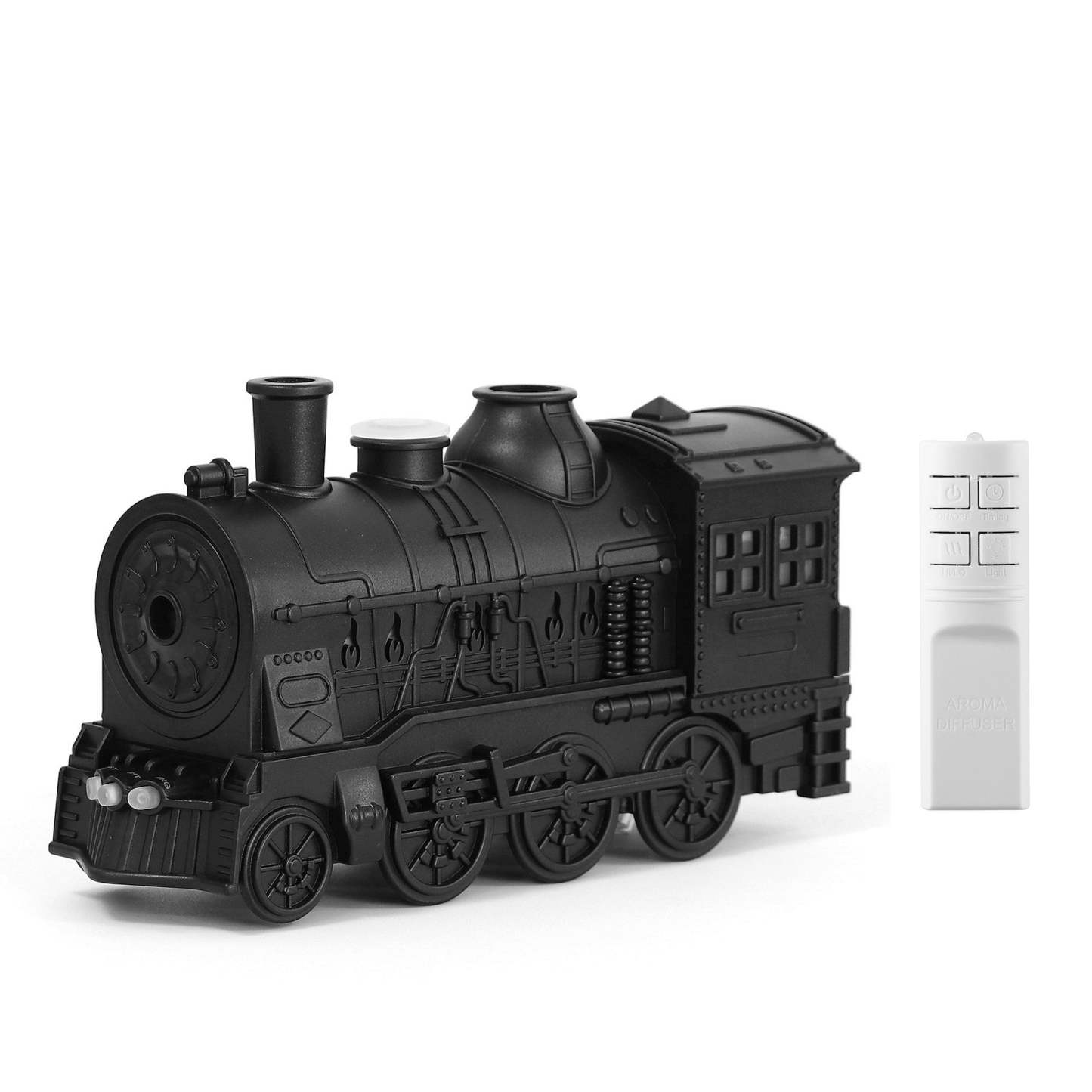 Vintage Steam Train Essential Oil Diffuser – 300ML Aromatherapy Humidifier