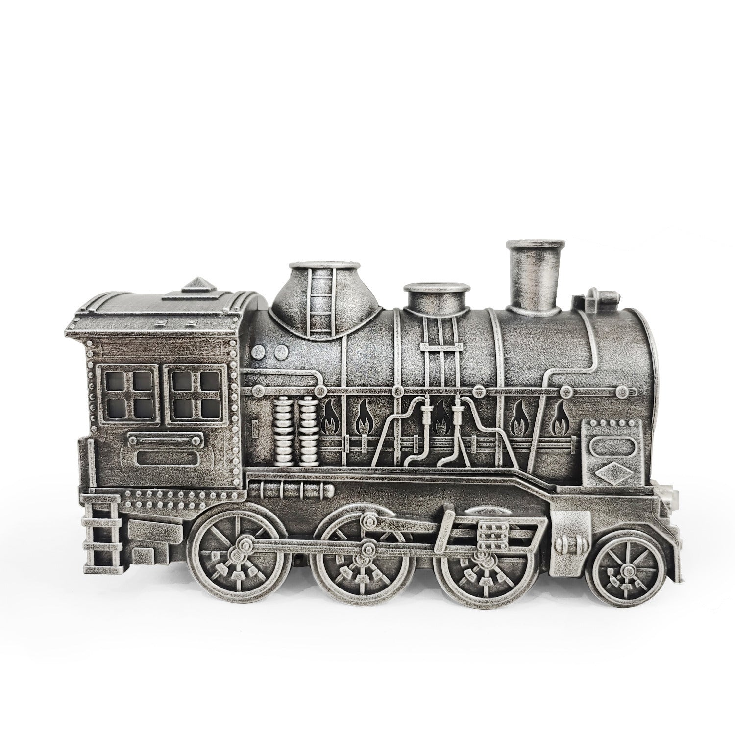 Vintage Steam Train Essential Oil Diffuser – 300ML Aromatherapy Humidi