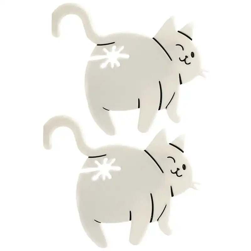 Cat’s Outta the Bag Cat Butt Bag Clips