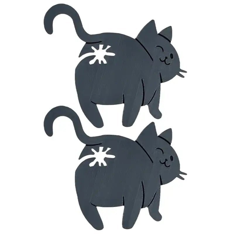 Cat��s Outta the Bag Cat Butt Bag Clips