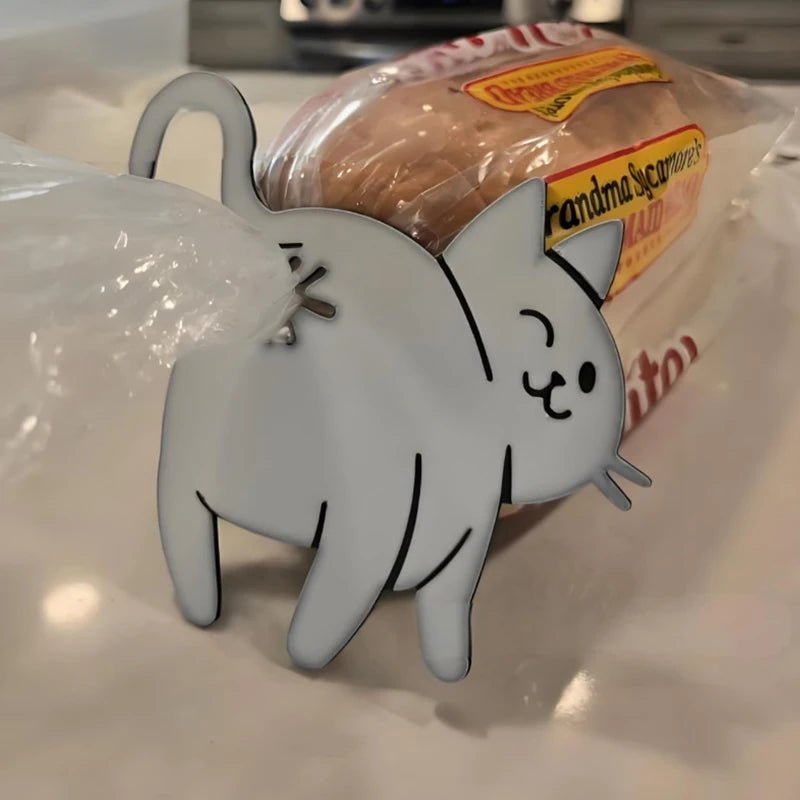 Cat’s Outta the Bag Cat Butt Bag Clips