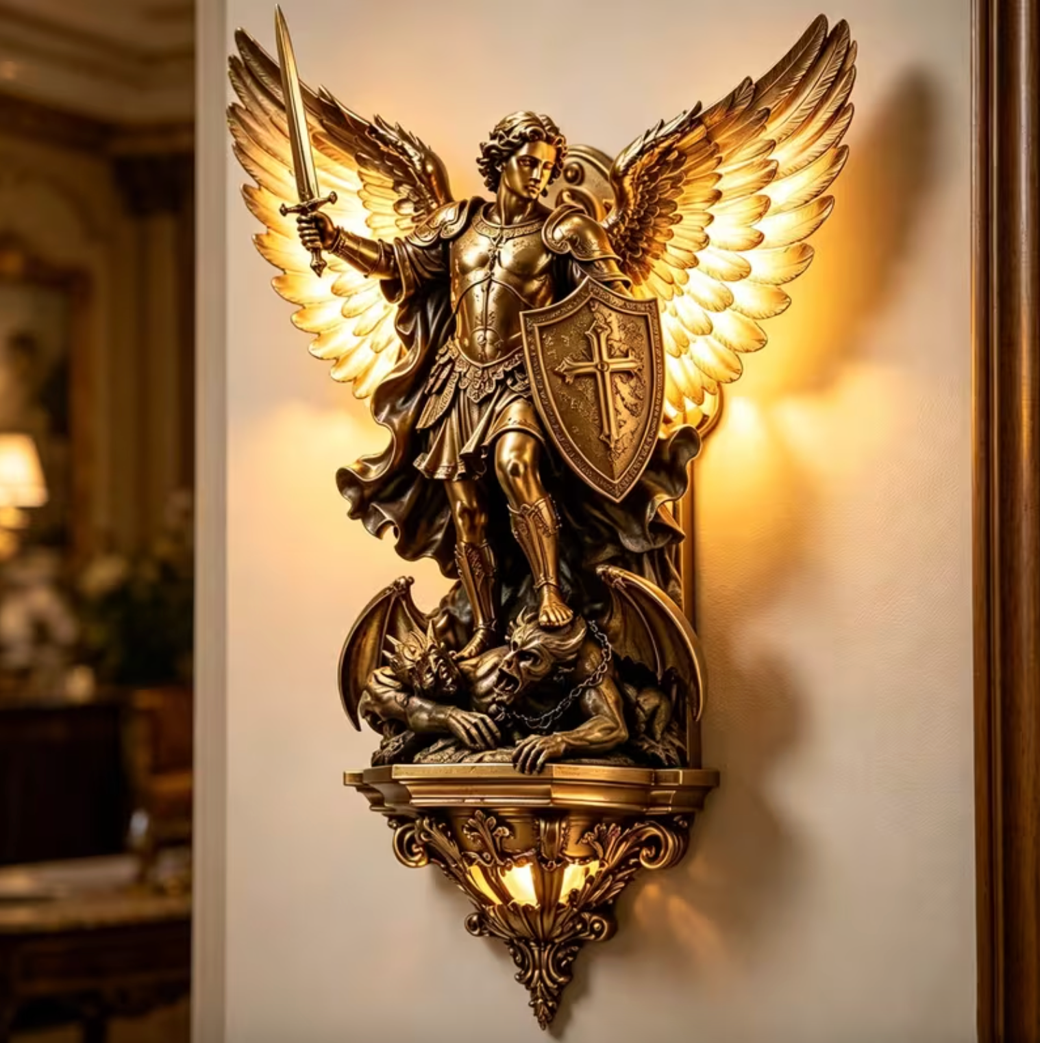  Archangel Michael Wall Lamp