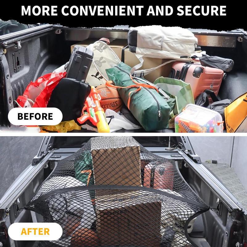Highly Elastic Truck Bed Net