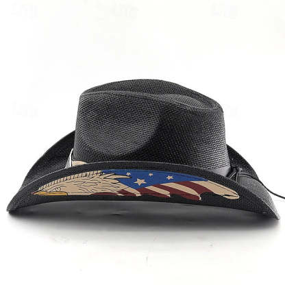 America Independence Day Patriot Cowboy Hat - Celebrate America's 250th Anniversary With Strength, Freedom & Pride