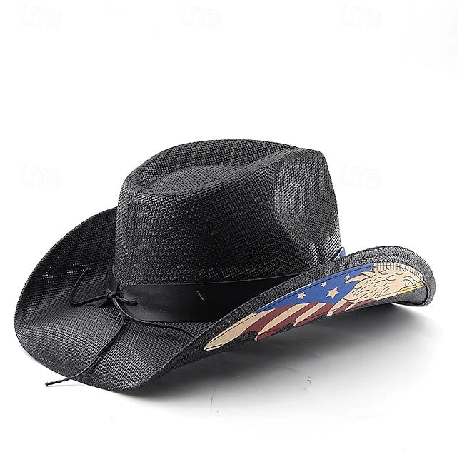 America Independence Day Patriot Cowboy Hat - Celebrate America's 250th Anniversary With Strength, Freedom & Pride