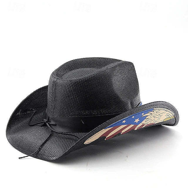 America Independence Day Patriot Cowboy Hat - Celebrate America's 250th Anniversary With Strength, Freedom & Pride