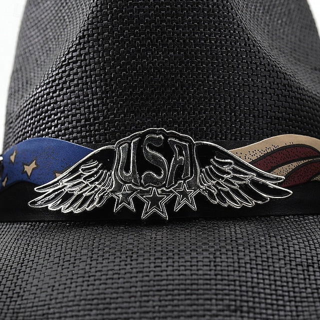 America Independence Day Patriot Cowboy Hat - Celebrate America's 250th Anniversary With Strength, Freedom & Pride