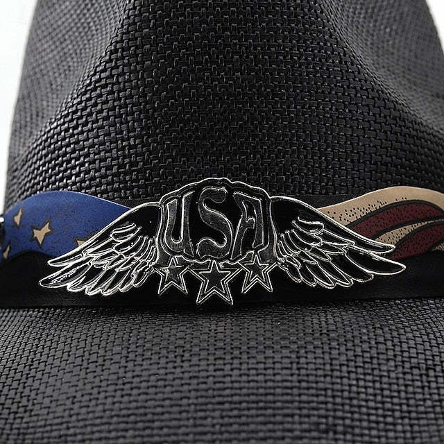 America Independence Day Patriot Cowboy Hat - Celebrate America's 250th Anniversary With Strength, Freedom & Pride