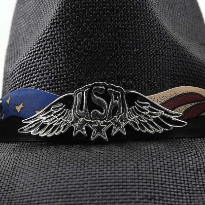 America Independence Day Patriot Cowboy Hat - Celebrate America's 250th Anniversary With Strength, Freedom & Pride