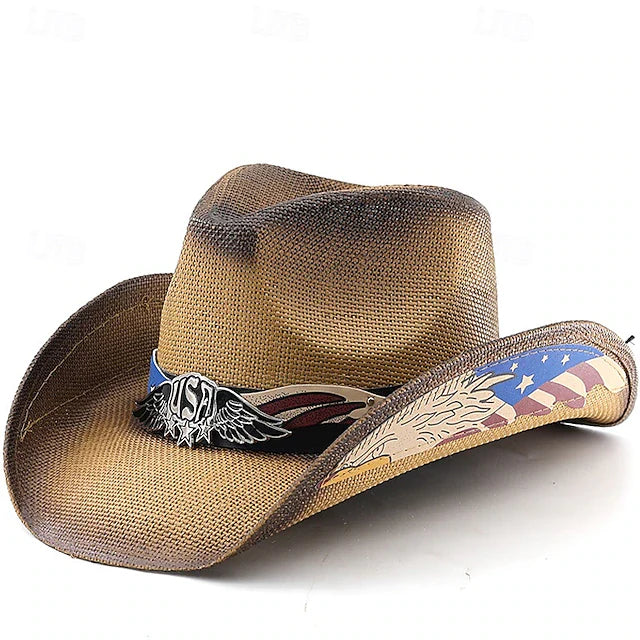 America Independence Day Patriot Cowboy Hat - Celebrate America's 250th Anniversary With Strength, Freedom & Pride