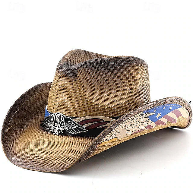 America Independence Day Patriot Cowboy Hat - Celebrate America's 250th Anniversary With Strength, Freedom & Pride