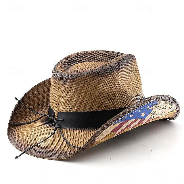 America Independence Day Patriot Cowboy Hat - Celebrate America's 250th Anniversary With Strength, Freedom & Pride