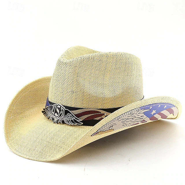 America Independence Day Patriot Cowboy Hat - Celebrate America's 250th Anniversary With Strength, Freedom & Pride