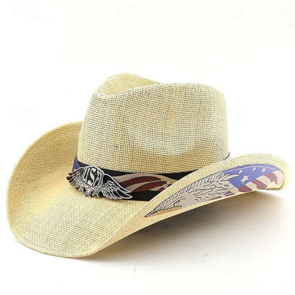 America Independence Day Patriot Cowboy Hat - Celebrate America's 250th Anniversary With Strength, Freedom & Pride