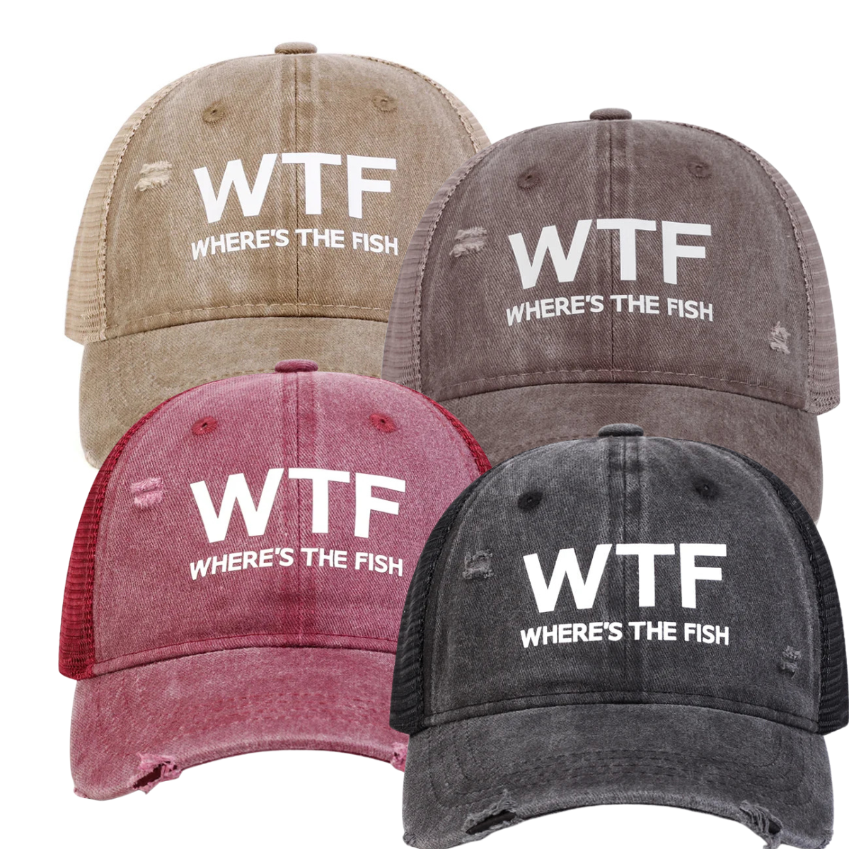 WTF Trucker Caps