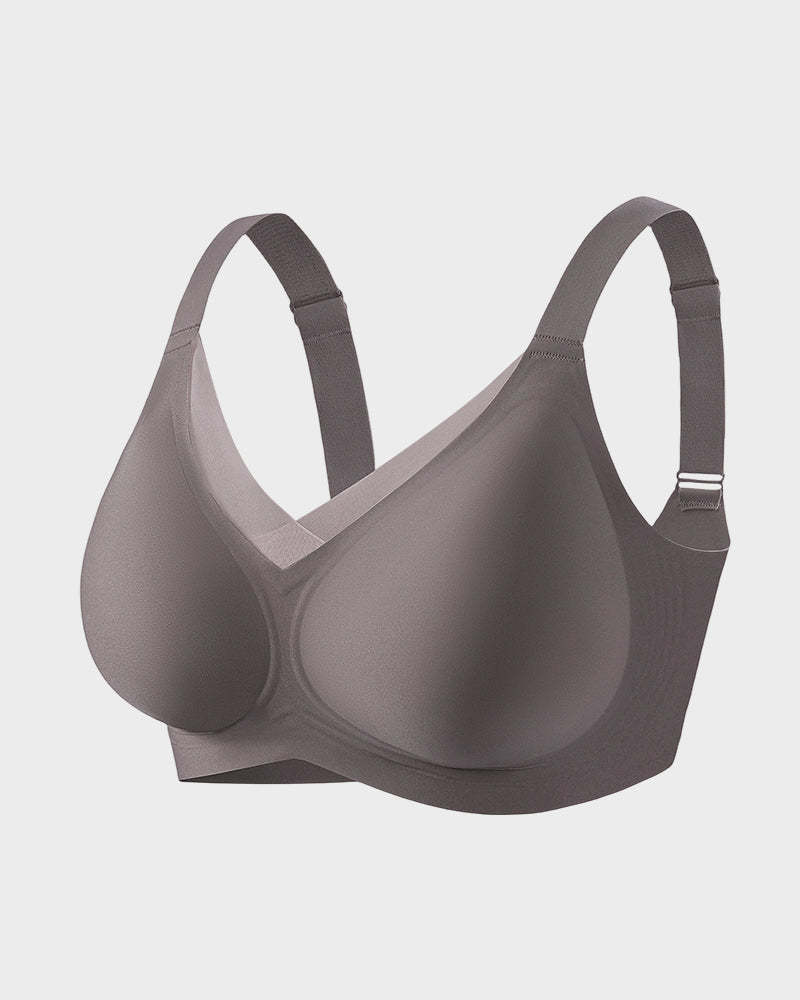 Womens Wireless Bras V Mesh Comfortable Bralette Supportive